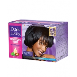 DARK AND LOVELY - Kit Défrisant Moisture Plus sans soudre au Beurre de Karité
