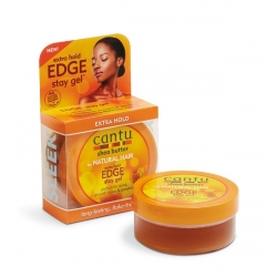 Cantu Natural Hair Extra Hold Edge Stay Gel Extra Fort
