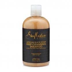 Shea Moisture African Black Soap Deep Cleansing Shampoo - Shampoing Anti-pelliculaire