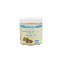 Yari Beurre de Karité Brut & Huile d'Argan 100% Naturel 250ml