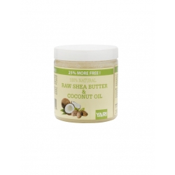 Yari Beurre de Karité Brut & Huile de Coco 100% Naturel 250ml